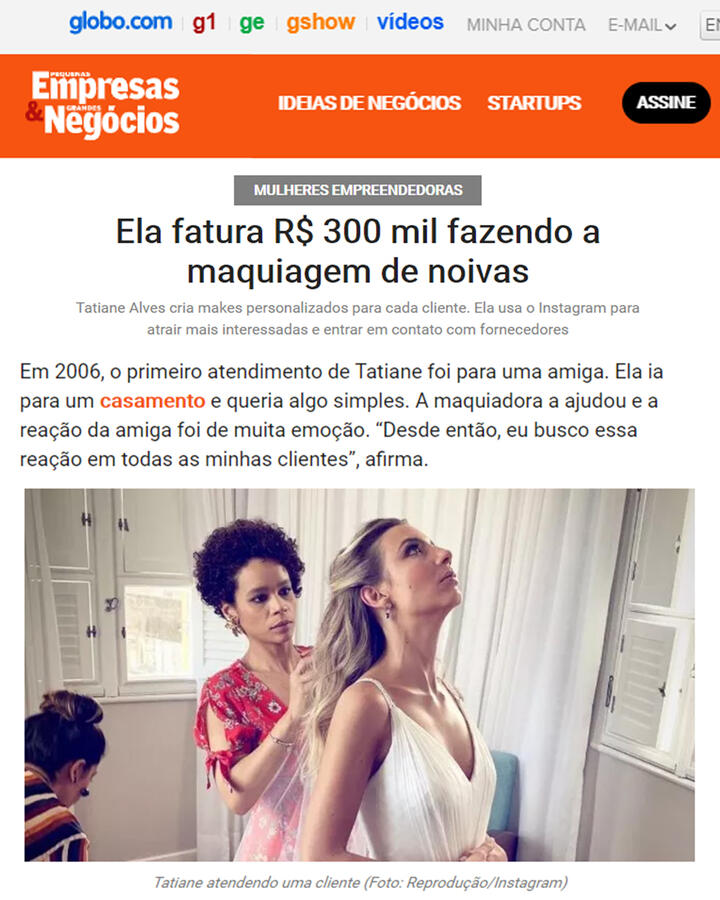 Pequenas Empresas Grandes Negócios Tatmake