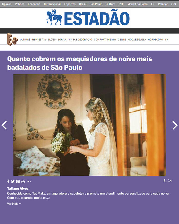 Tatmake no jornal Estadão