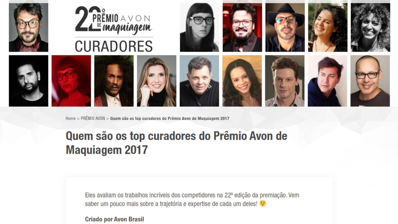 Tatmake Noivas Jurada Prêmio Avon Tatmake Noivas Jurada Prêmio Avon