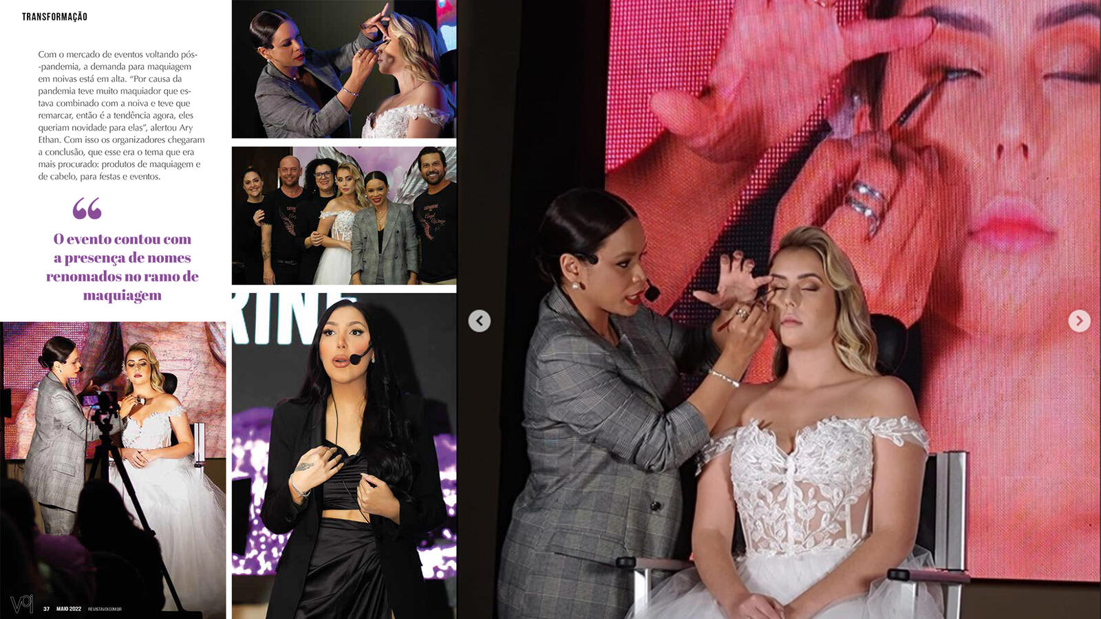 Tatmake Noivas Palestra em Curitiba no Dream BRide