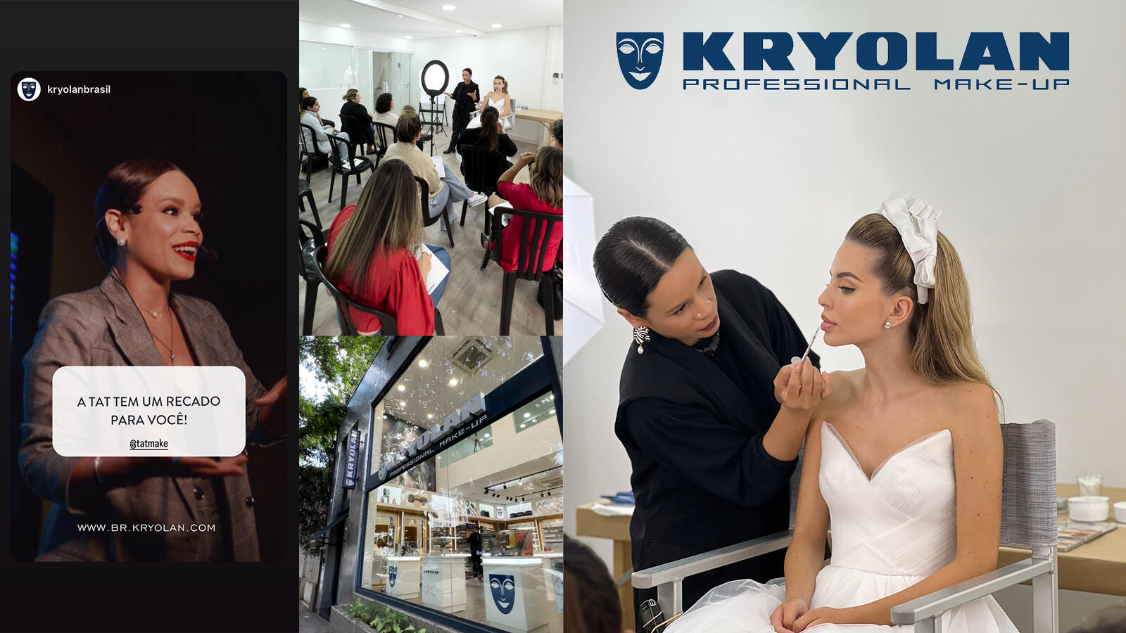 Curso Kryolan Tatmake Noivas